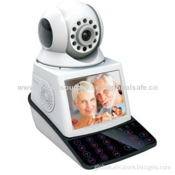 GPRS alarm system with network video call, built-in 3C smart card, simple to operate